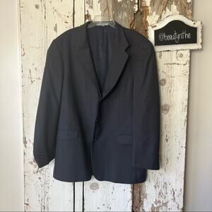 Mondo uomo 46T Mens Blazer Jacket Sport coat Navy Blue